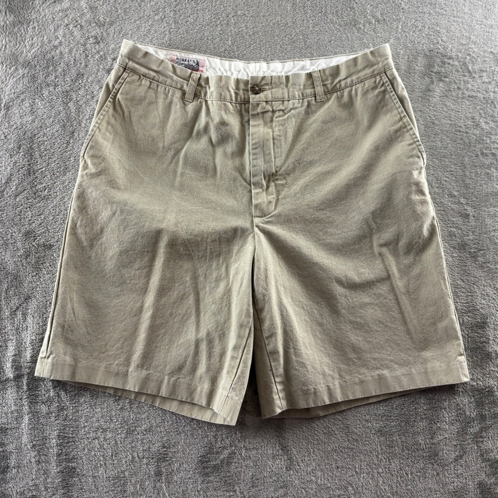 Murrays Toggery Shop Nantucket Reds Chino Shorts Mens 34 Khaki Bermuda 150111